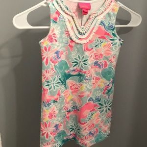 Lilly Pulitzer Magical Mary Unicorn dress